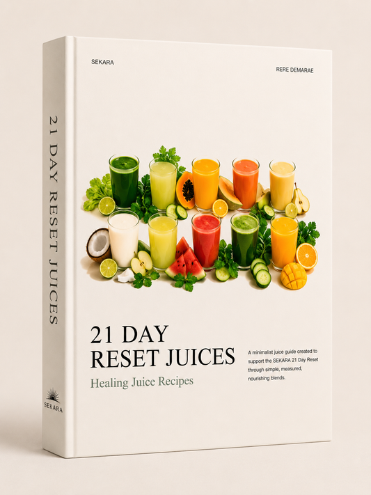 21 Day Juice Reset Recipe Book