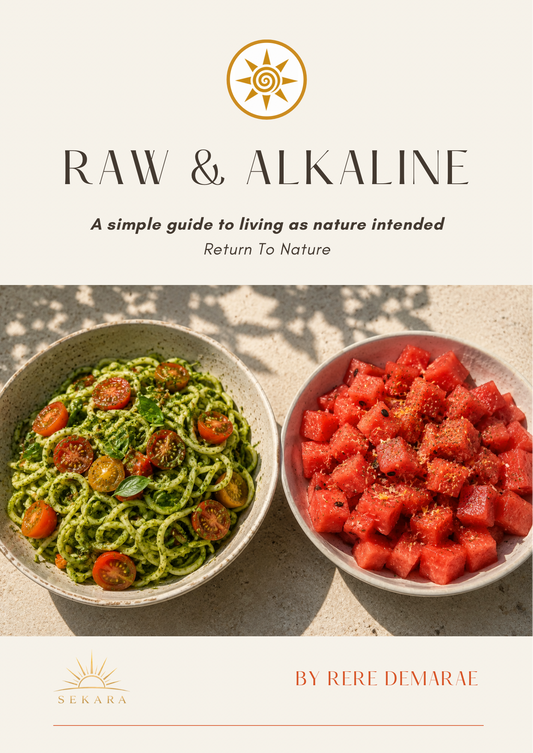 RAW & ALKALINE STARTER GUIDE
