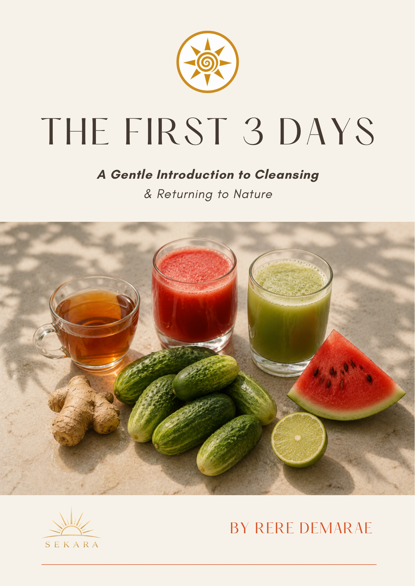 THE FIRST 3 DAYS CLEANSING GUIDE